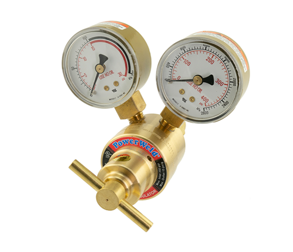Small Acetylene Regulator - Rear Inlet