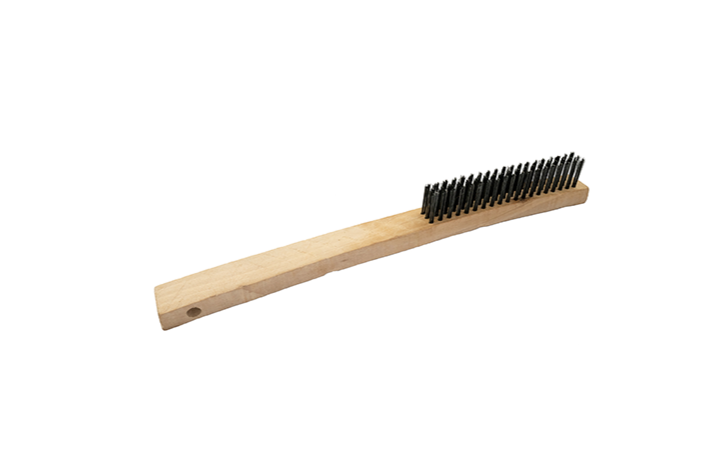 Wire Brush -  Long Handle - 3 Row