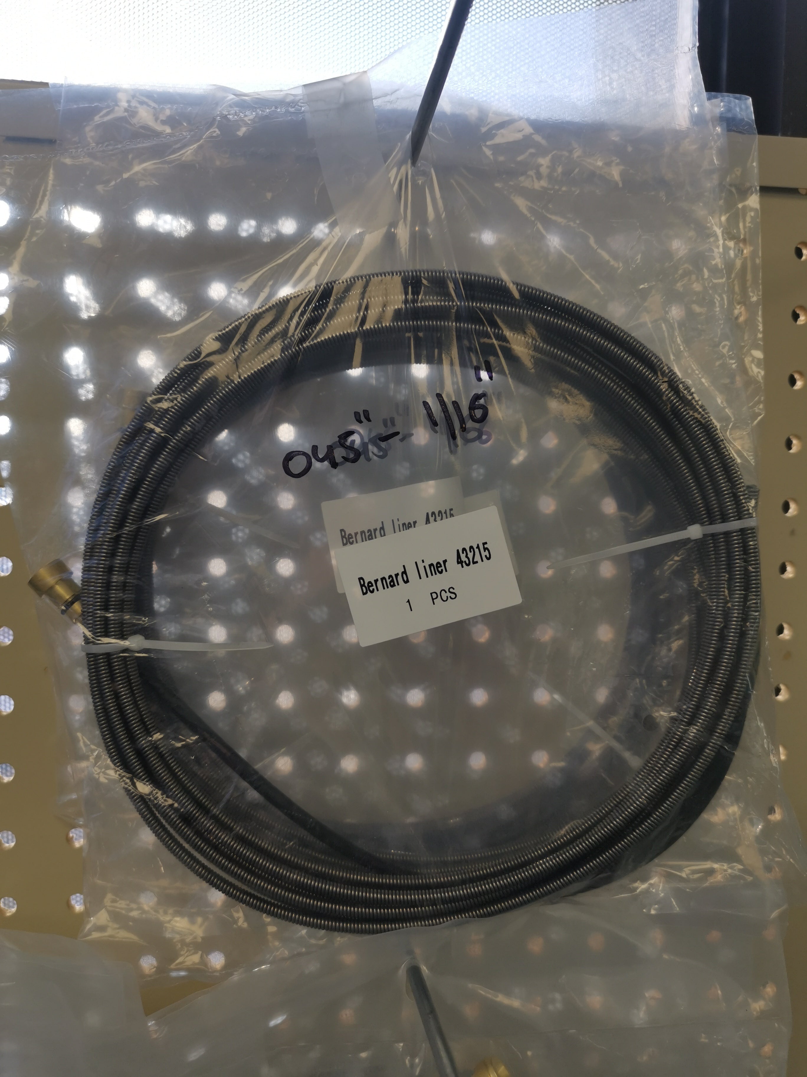 JL43215 Steel Liner - 15 Feet 0.045 - 1/16